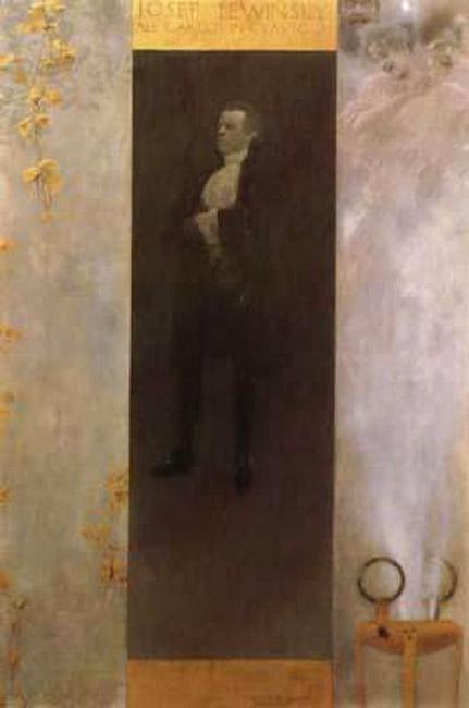 steve art gallery Hofburg Actor Josef Lewinsky as Carlos Gustav Klimt 64x44cm