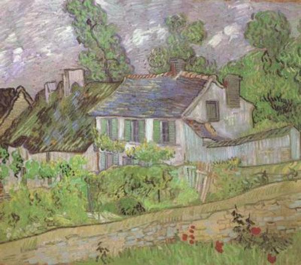 steve art gallery House in Auvers Vincent Van Gogh 60.6x73cm