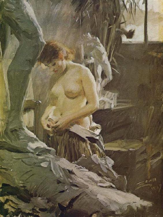 steve art gallery i wikstoms atelje Anders Zorn 60x81cm