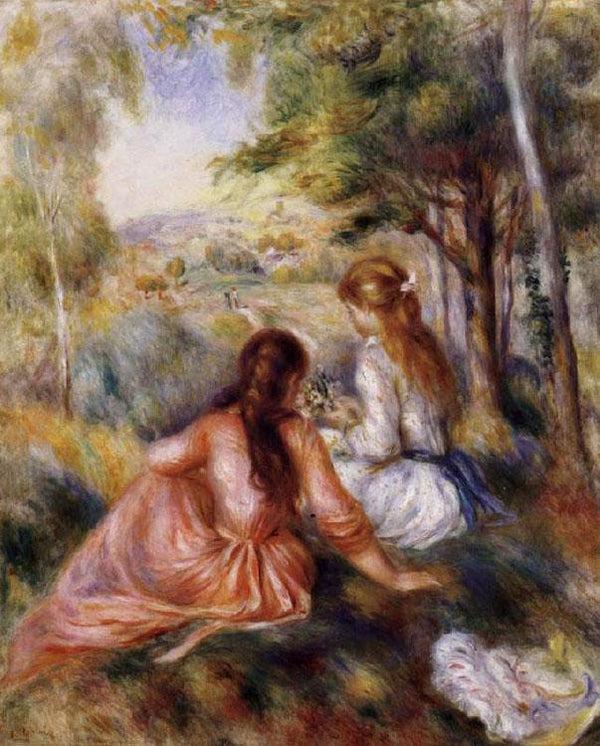 steve art gallery In the Meadow Pierre Renoir 81.3x65.4cm