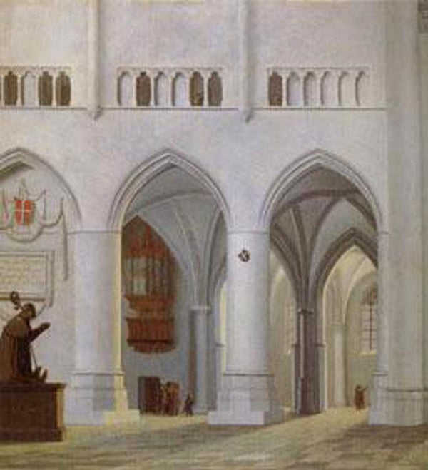 steve art gallery Interior of the Church of St Bavon at Haarlem Pieter Jansz Saenredam