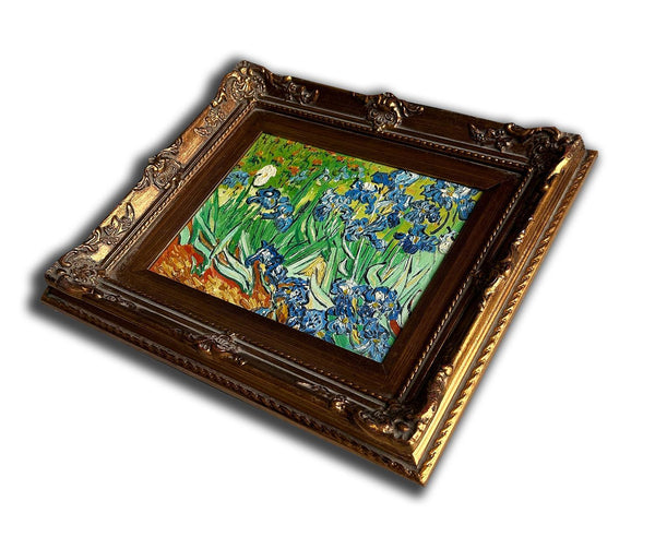 Steve Art Gallery Irises By Van Gogh 34x39 Cm Eller 14x16 Ins