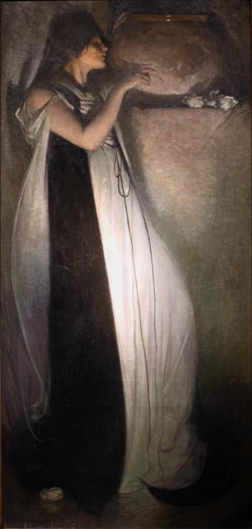 steve art gallery Isabel and the Pot of Basil John White Alexander 80x40cm