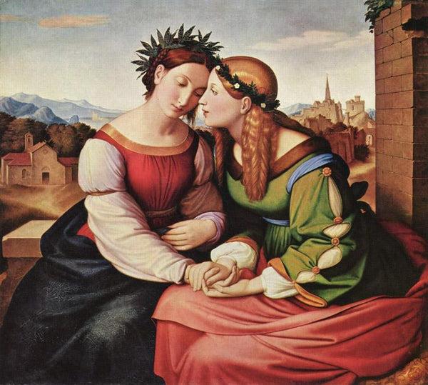 steve art gallery Italia and Germania Overbeck Johann Friedrich 60x50cm