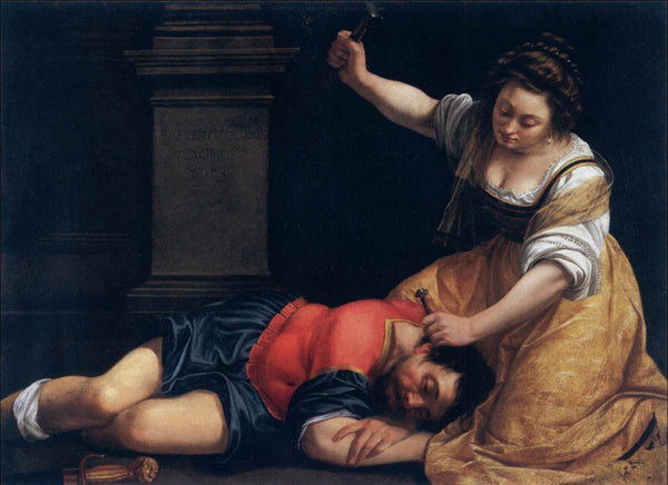 Steve Art Gallery Jael And Sisera C. 1620 Artemisia Gentileschi