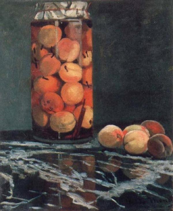 steve art gallery Jar of Peaches Claude Monet 50x40cm