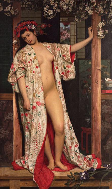 steve art gallery Jeune Fille en Veste Rouege Young Woman James Tissot 60x40cm