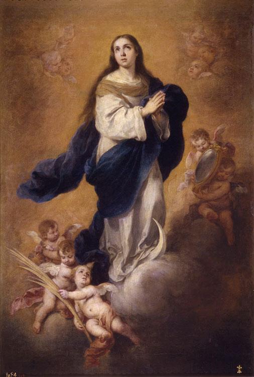 steve art gallery La Immaculada Bartolome Esteban Murillo 60x40cm