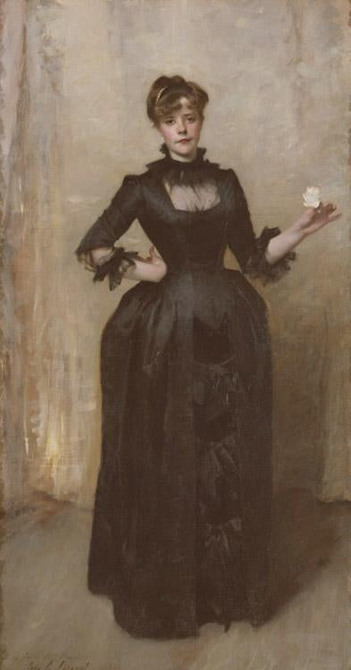steve art gallery Lady With the Rose John Singer Sargent 80x40cm