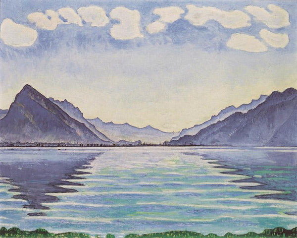 steve art gallery Lake Thun Ferdinand Hodler 50x40cm