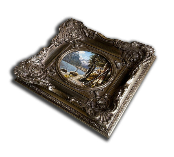 Steve Art Gallery Landscape Albert Bierstadt 40x45 Cm Eller 16x18 Ins