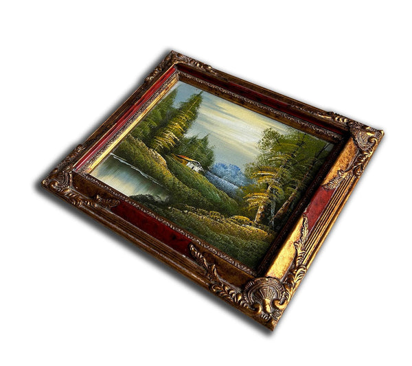 Steve Art Gallery Landscape Hand-painted 28x33 Cm Eller 11x13 Ins