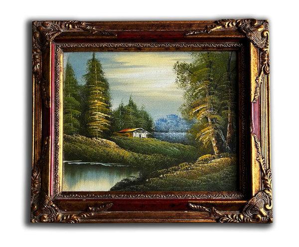 steve art gallery Landscape hand-painted 28x33 cm eller 11x13 ins