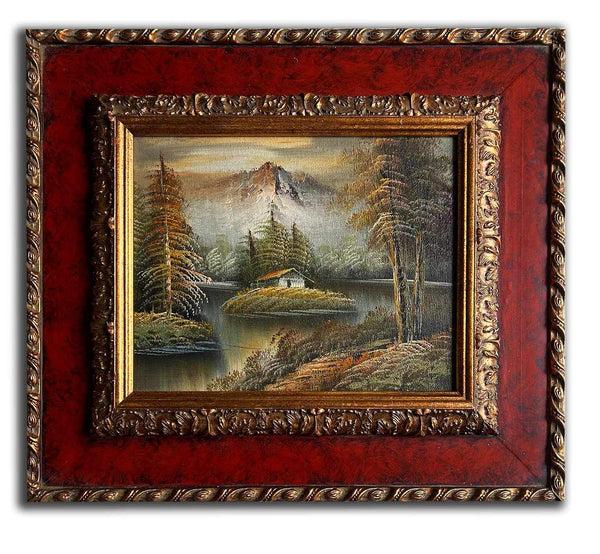 Steve Art Gallery Landscape Hand-painted 36x41 Cm Eller 14x16 Ins