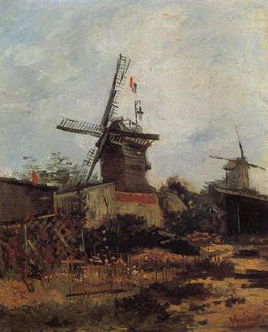 steve art gallery Le Moulin de Blute-Fin Vincent Van Gogh 46.5x38cm