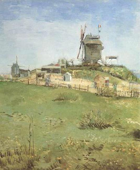 steve art gallery Le Moulin de la Galette Vincent Van Gogh 46x38cm