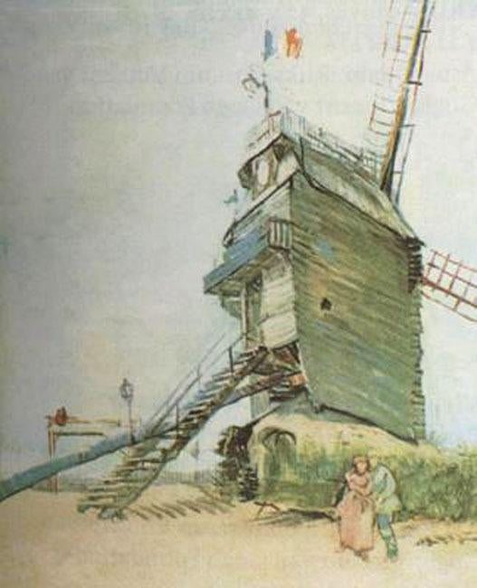steve art gallery Le Moulin de la Galette Vincent Van Gogh 61x50cm