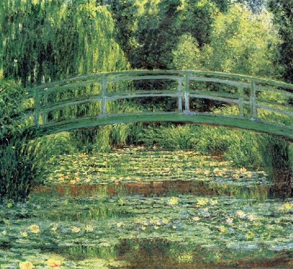 steve art gallery Le Pont japonais et L-Etang des Nympheas Giverny Claude Monet 60x50cm