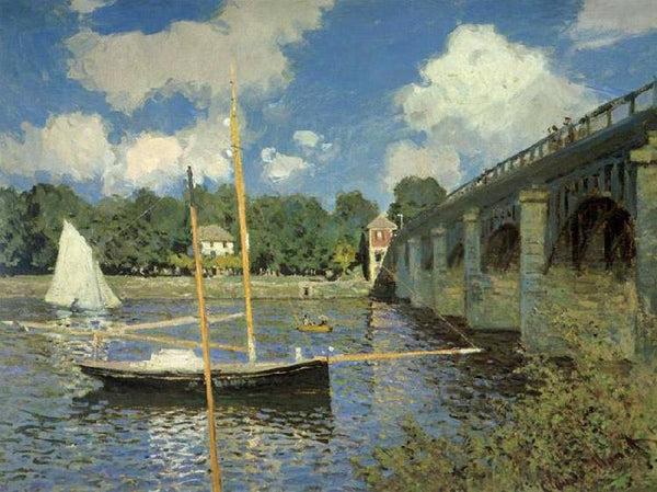 steve art gallery Le Pont routier Argenteuil Claude Monet 50x40cm