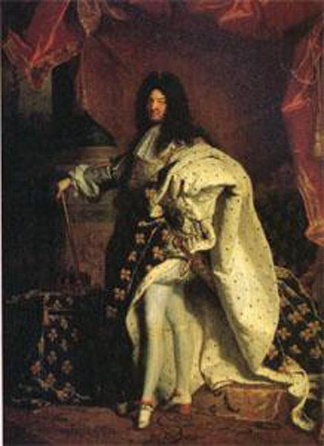 steve art gallery Louis XIV King of France Hyacinthe Rigaud 50x40cm