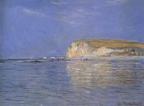 steve art gallery Low Tide at Pourville near Dieppe Claude Monet 60x81cm