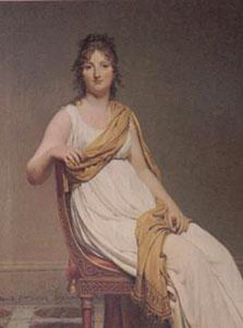 steve art gallery Madame de Verninac nee Henriette Delacroix Jacques-Louis David