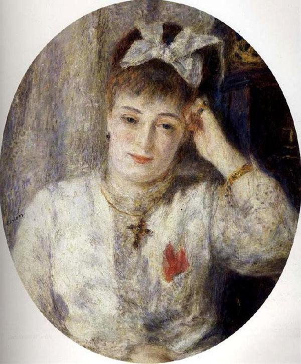 steve art gallery Marie Meunier Pierre Renoir 67.6x57.1cm