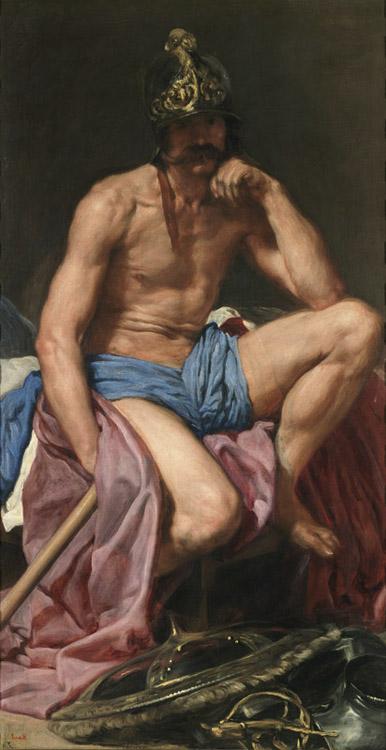 steve art gallery Mars (detail) Diego Velazquez 80x40cm