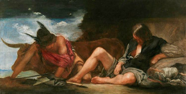 steve art gallery Mercury and Argus Diego Velazquez 80x40cm