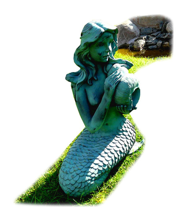 Steve Art Gallery Mermaid Fountain For Your Garden 53x29x26 Cm