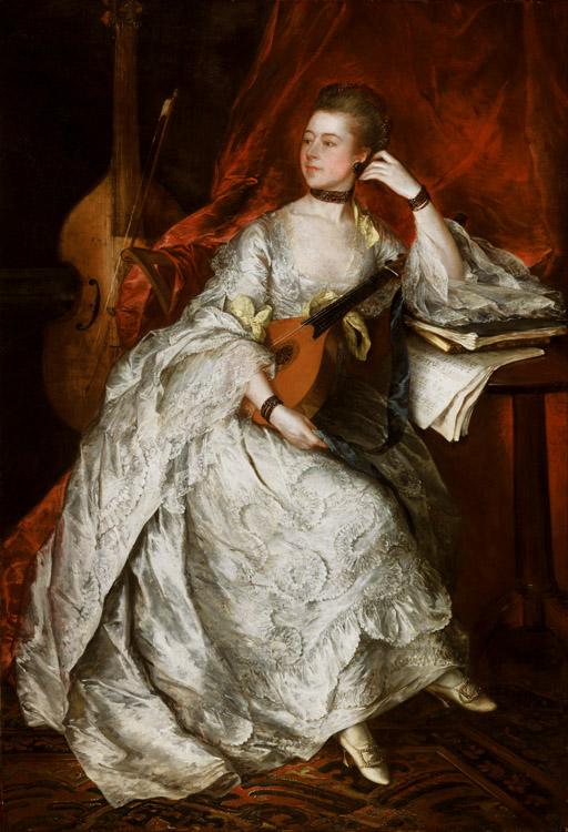 steve art gallery Miss Anne Ford Thomas Gainsborough 60x40cm
