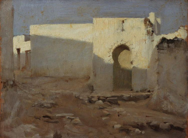 steve art gallery Moorish Buildings in Sunlight John Singer Sargent 26x35.3cm