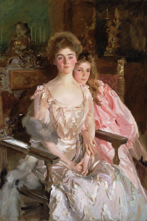 steve art gallery Mrs Fiske Warren (Gretchen Osgood) John Singer Sargent 60x40cm