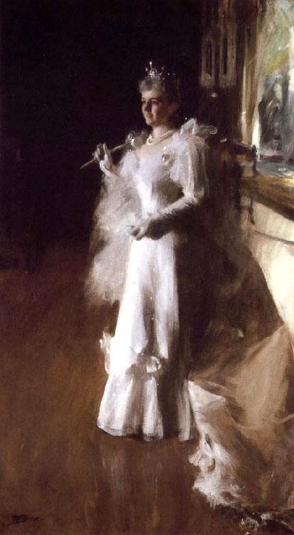 steve art gallery Mrs Potter Palmer Anders Zorn 80x40cm