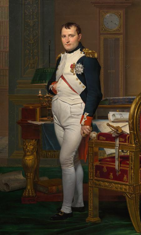 steve art gallery Napoleon in his Study Jacques-Louis David 60x40cm
