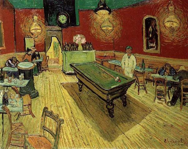 steve art gallery Night Cafe Vincent Van Gogh 50x40cm