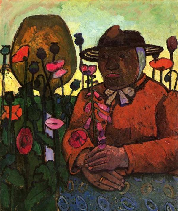 steve art gallery old Poorhouse Woman with a Glass Paula Modersohn-Becker 60x50cm