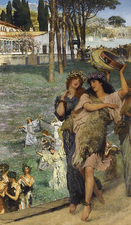 steve art gallery On the Road to the Temple of Alma-Tadema Sir Lawrence 60x40cm