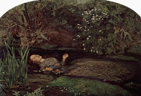 steve art gallery Ophelia John Everett Millais 60x40cm