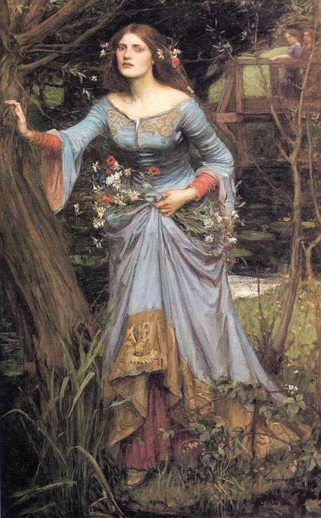 steve art gallery Ophelia John William Waterhouse 60x40cm