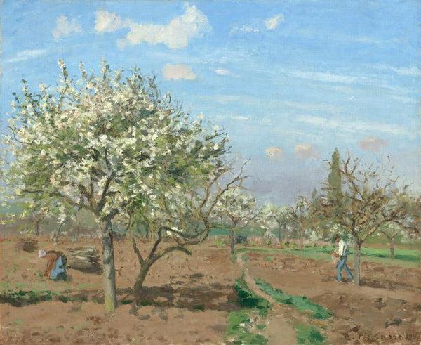 steve art gallery Orchard in Bloom Louveciennes Camille Pissarro 50x40cm