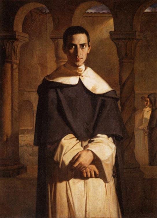 steve art gallery Pater Lacordaire Theodore Chasseriau 80x40cm