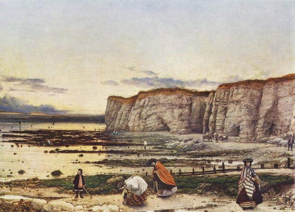 Steve Art Gallery Pegwell Bay In Kent.A Recollection Of William Dyce 50x40cm