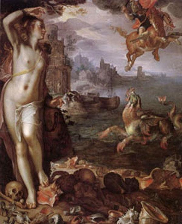 steve art gallery Perseus and Andromeda Joachim Wtewael 60x50cm