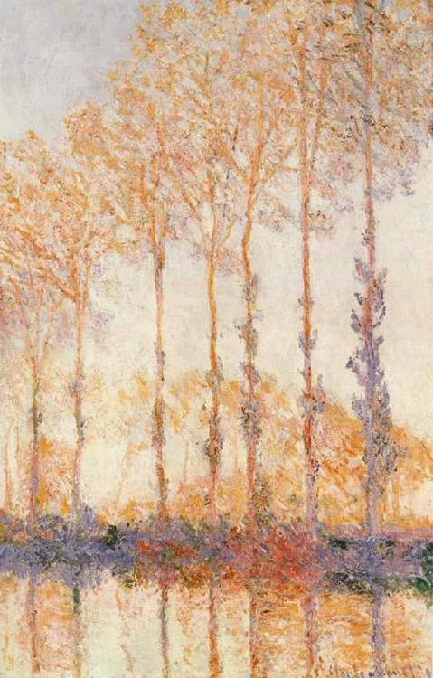 steve art gallery Peupliers an Bourd de l-Epte Claude Monet 80x40cm