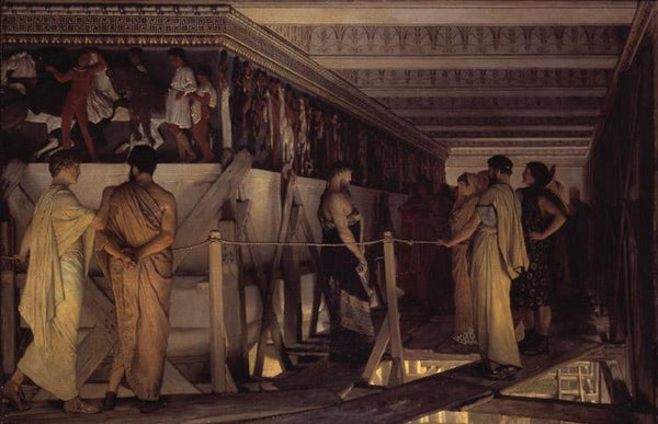 steve art gallery Phidias Showing the Frieze of Alma-Tadema Sir Lawrence 60x40cm