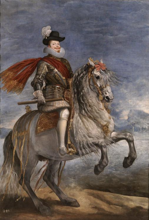 steve art gallery Philip III on Horseback Diego Velazquez 60x40cm