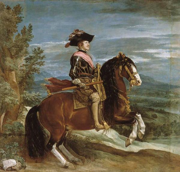 steve art gallery Philip IV on Horseback Diego Velazquez 50x50cm