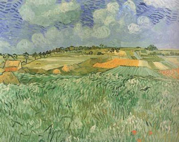 steve art gallery Plain near Auvers Vincent Van Gogh 50x40cm