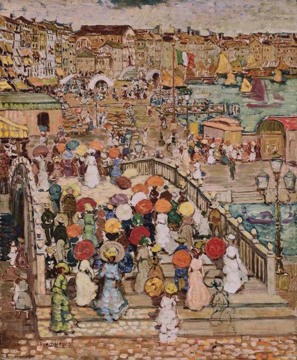 steve art gallery Ponte della Paglia in Venice Maurice Prendergast 71x58.5cm